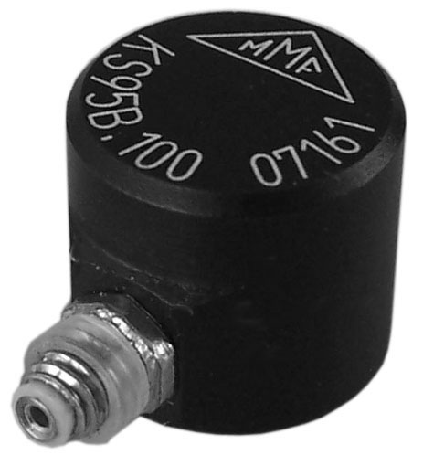 Miniature accelerometer with side connector