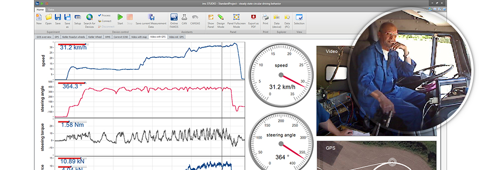 imc Studio Playback of live data