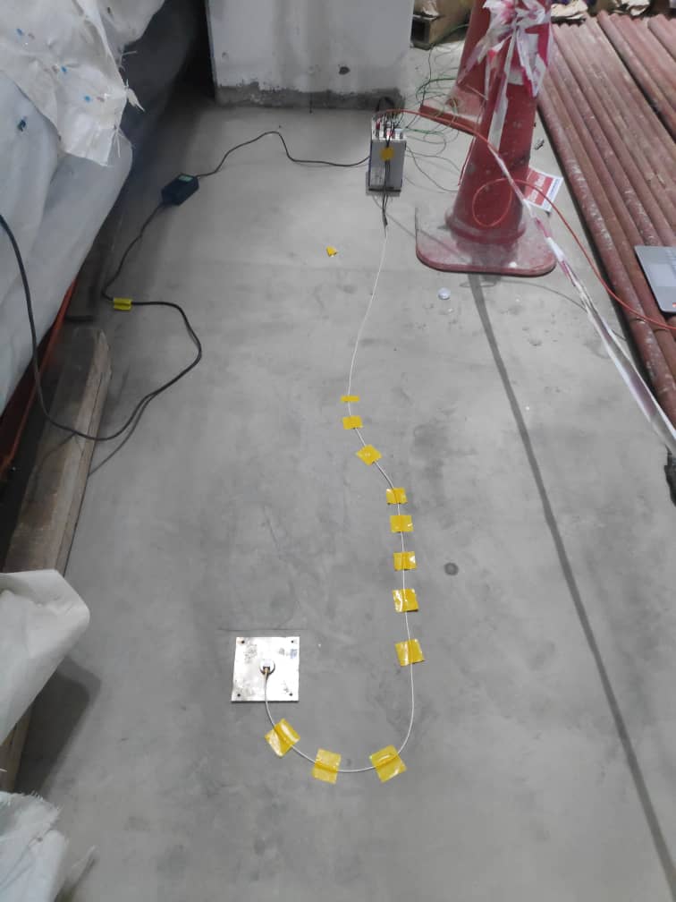 Ground Vibration Measurement Setup