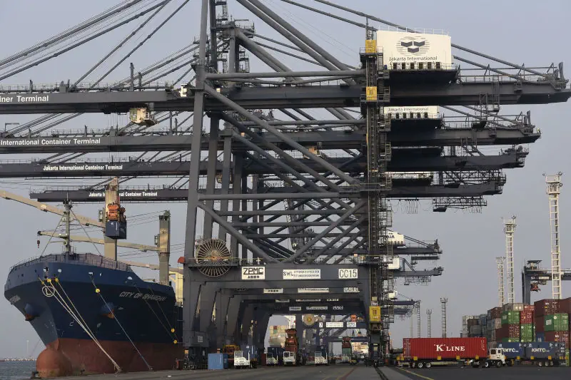 Quay crane Strain/stress measurement